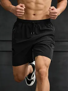 A summer sports lifesaver! Quick-dry sports shorts with multiple zippered pockets, high stretch that doesn’t constrict legs, zero restriction for running and jumping, versatile for gym, running, and streetwear, suitable for various scenarios.