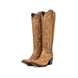 Jenny Tall Snip Toe Cowgirl Boot