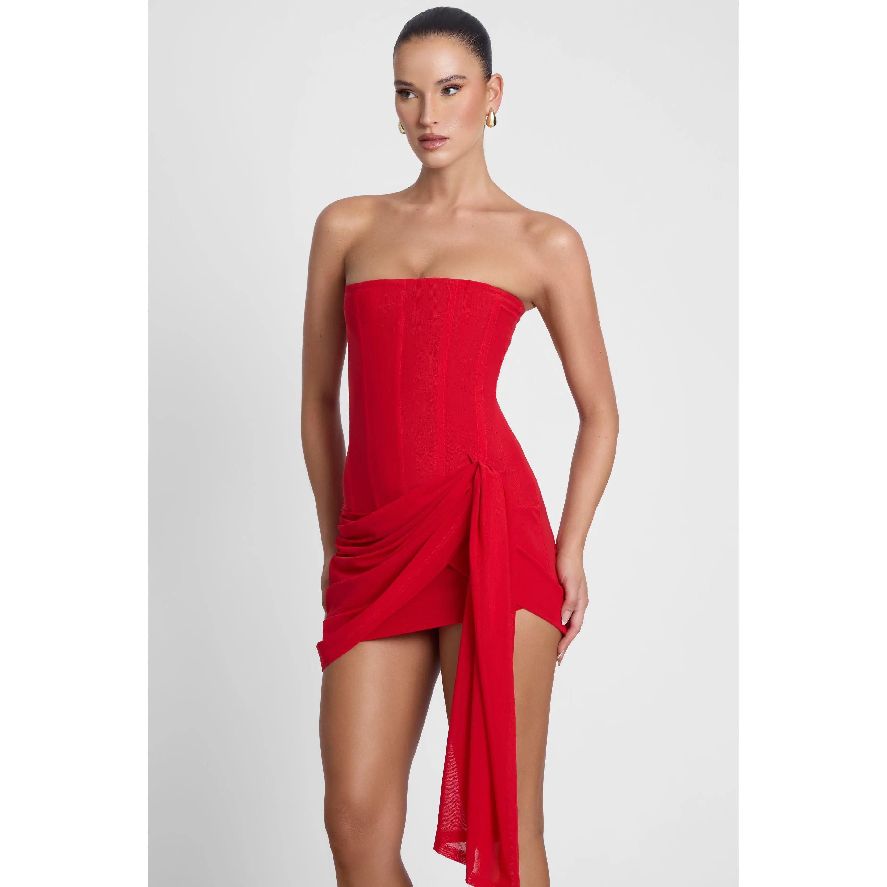 dlaney mini dress white Delaney Crochet Mini Dress