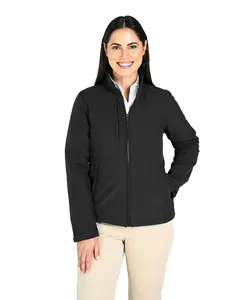 Charles River Apparel Women's Supreme Soft Shell Jacket-5515, Water-Resistant, Wind-Resistant, Durable Spandex Fabric Outerwear Tops, Water-Proof Activewear