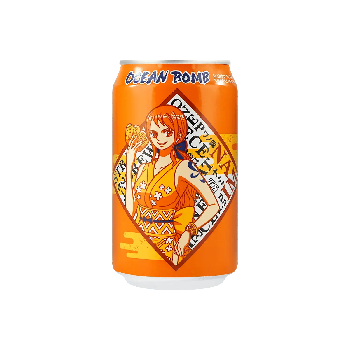OCEAN BOMB Mango Flavor Sparkling Water 330ml