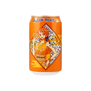 OCEAN BOMB Mango Flavor Sparkling Water 330ml OCEAN BOMB Mango Flavor Sparkling Water 330ml