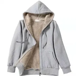 Women's Fleece Hoodie Loose Sweatshirt Women's Plush