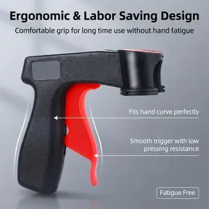 Multifunctional Assisted Spraying Tool – Universal Spray Paint Nozzle Handle for Color Changing, Spray Film Refinishing & Standard Self Spray Cans  Ergonomic universal spray Gun handle