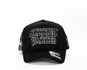 Mission Passed Iconic GTA Hat - Symbol of Victory and Achievement - Black Baseball Cap for Gamers