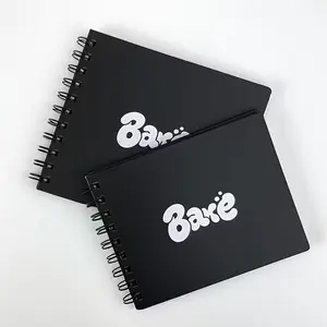 1 PCS/Pack - Notebook, Notepad, Spiral Bound Notebook, High-Aesthetic Notebook, Durable Drawing Notebook, Student Chile Thick Creative Doodle Sketchbook, Creative Sketch Loose-Leaf Notebook, Student Notebook