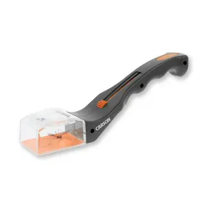 Carson Insect Catching Tool Handheld Bug Catcher HU-30 with Built-in Magnifying Glass for Effective Bug Hunting