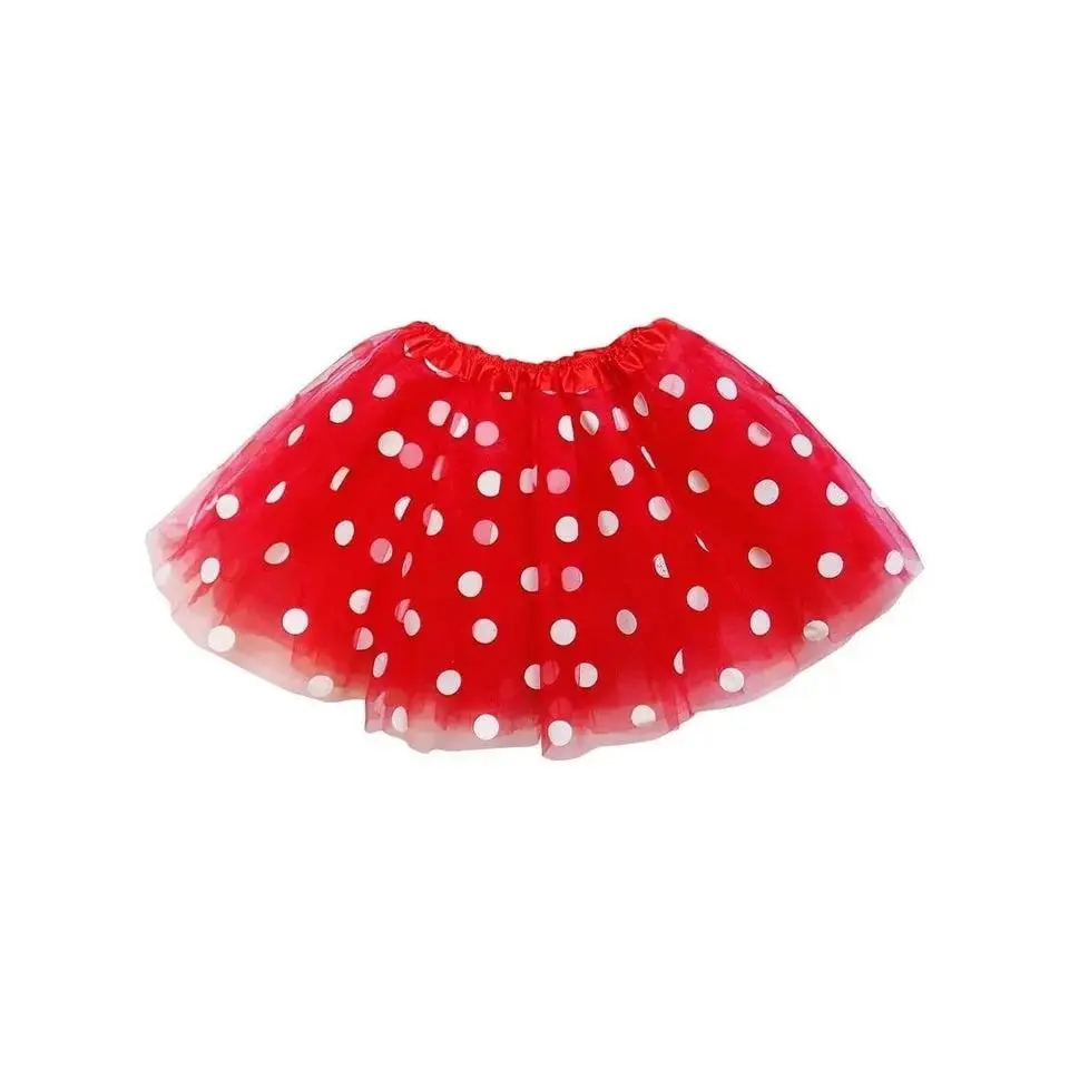 Polka Dot Costume Tutu Skirt - Teen, Adult, Plus, & Extra Plus Size