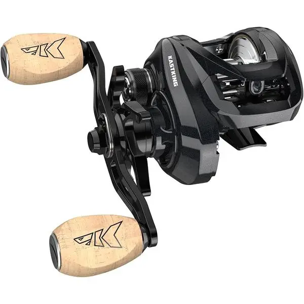 MegaTron Baitcasting Reels, High Capacity or High Speed Low Profile Casting Reel, 7+1 Double Shielded Stainless Steel BB, 8-Button Magnetic Brakes, Powerful Drag, Freshwater & Inshore Fishing