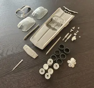 Custom car/ford seattle–ite (1962) diy kit – 3D PRINTED MODEL