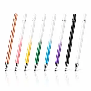 3-Pack 2-in-1 Durable Universal Magnetic Stylus Pen - 5.63" High-Sensitivity Dual-Tip Precision Touch Screen Tool, Compatible with iPhone, iPad, Smartphones, Electronics Tech Accessory