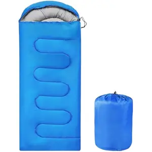 Sleeping Bags Portable Waterproof Camping Sleeping Bag for Adults Kids 4 Seasons Cold Weather or Warm Backpacking Hiking Travel Indoor Outdoor Use