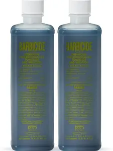 BARBICIDE Disinfectant Concentrate, Pint 16 Fl Oz, 2 Pack | EPA-Registered, Hospital-Grade Germicide, For Salons & Barbershops, Anti-Rust Solution Essential Cleaning Products Durable Cleaning Supplies