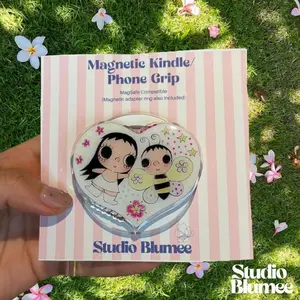 Xiao Xiao Yuy Heart Inpired Magnetic Phone Grip: Stand & Stylish Accessory