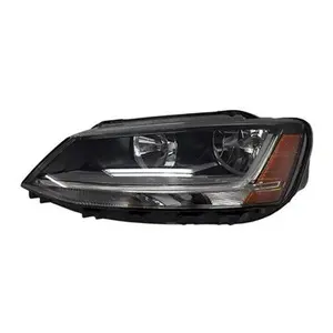 2017 Volkswagen Jetta Front Driver Side Replacement Halogen Headlight Assembly ARSWLVW2502168