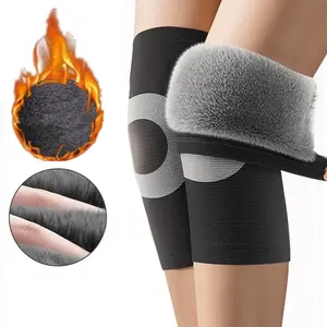 These comfortable winter knee pads, Sports knee sleeve, feature a thick fleece lining that is soft, windproof, and provides warmth and comfort. Suitable for home use, outdoor activities, they make a perfect Thanksgiving and Christmas gift Knee Sleeve.