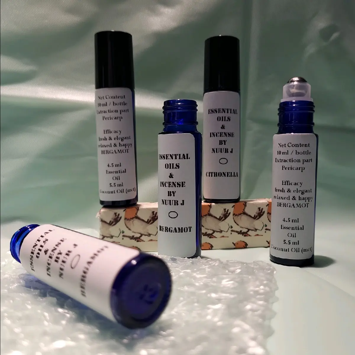 Essential Oil Bergamot/Fractionated Coconut Oil carrier Fragrance Body Care Cosmetic Calming Comfort Scented Gentle Smooth