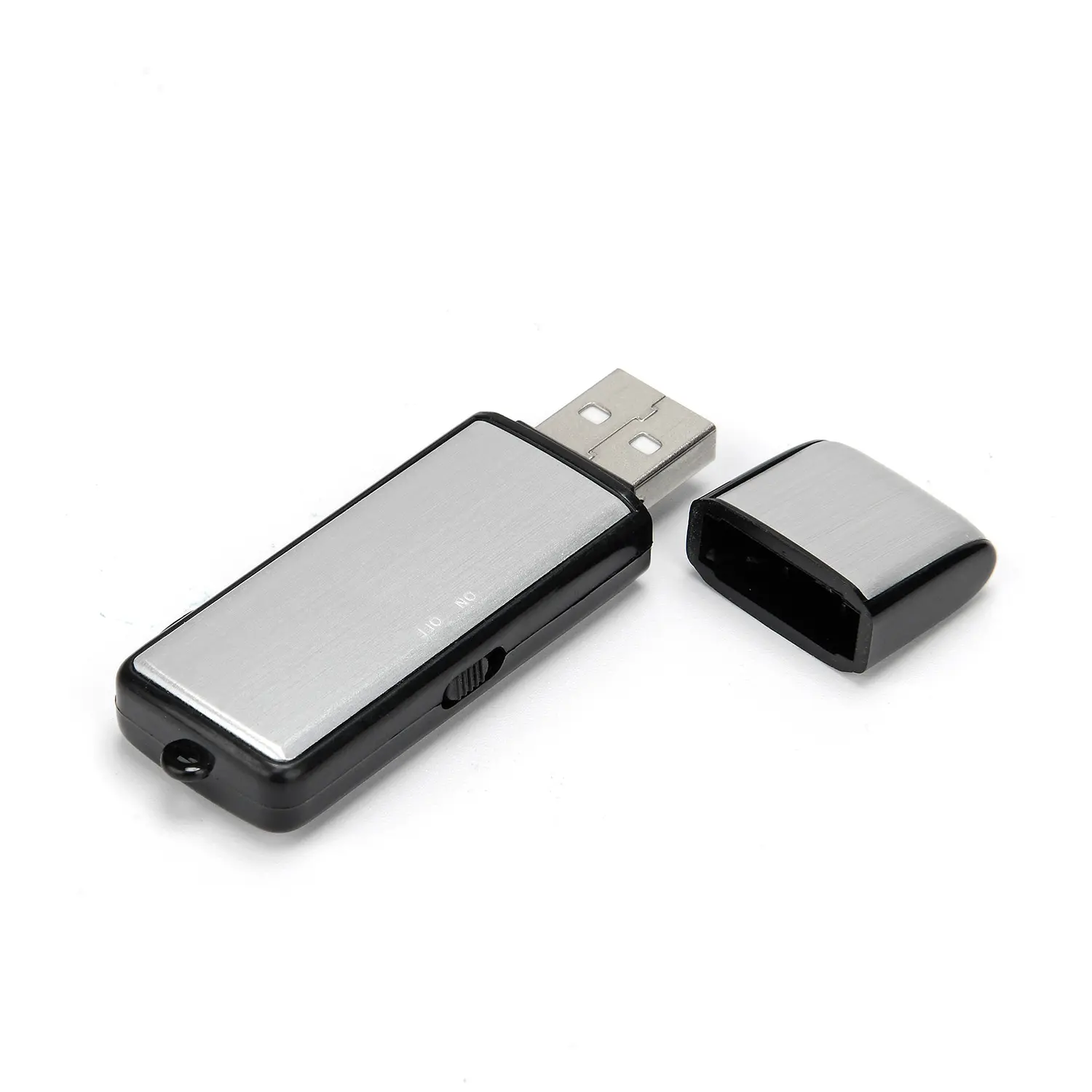 8GB Digital Voice Recorder, Mini Audio Recorder with USB Flash Drive & MP3 Player, Compact Portable Voice Recorder for Meetings, Lectures, Interviews, Classes & File Transfer