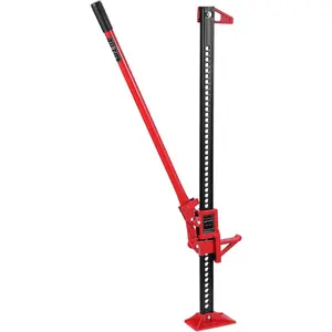 48/60 ft Farm Jack High Lift, 7000 Lbs Capacity Ratcheting Utility Jack for Off-Road, Truck, Tractor & SUV, Heavy Duty Bumper Lift Jack with 20mm Ratchet Hole