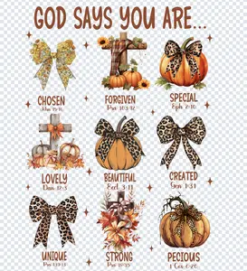 Christian Fall Gangsheet | DTF Heat Transfers