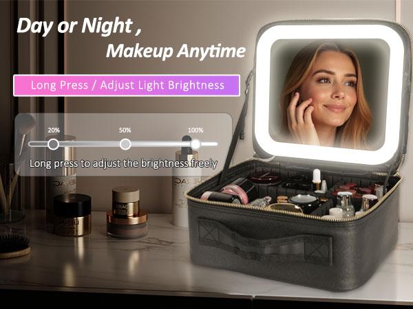 Portable Makeup Bag Colorful Matte Waterproof, TikTokShopBlackFriday Customizable Storage, Perfect for Travel  Makeuporganizer  Pouch, Made for Girls on the Go Zipper