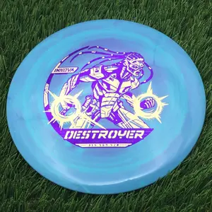 Innova Swirled Star Destroyer with Philo Brathwaite - Star Team Tour Series 2026 Stamp - 169.7g - Muted Blue