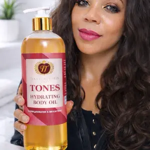 TINA TONER Tones and NOURISHING BODY OIL papaya Skincare 16 oz