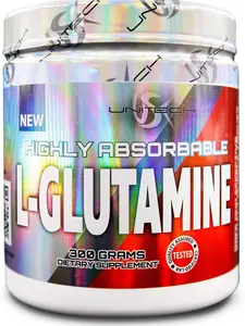 L-Glutamine Powder, 5G Pure L-Glutamine Per Serving- Supports Post Workout Recovery, Muscle Mass & Strength - Non GMO, Gluten Free | by USK