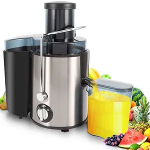 Cold Press Juicer 500ML Capacity 400W Masticating Extractor for Whole Fruits & Veggies Automatic Feed Easy Clean High Juice Yield