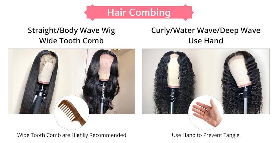 SheReigns Hair Ready To Wear Lace Closure Wig Body Wave Glueless Wig Human Hair 5x5 Pre Cut Lace Closure Wigs For Women 180 Density Brazilian Real Human Hair 13x4 Drawstring Glueless Lace Front Wig