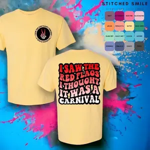 “Red Flags” UNISEX Fit Short Sleeve T Shirt