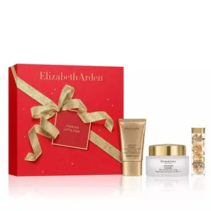Elizabeth Arden Forever Ceramide Lift and Firm 3-Piece Gift Set | Advanced Ceramide Day Cream SPF 15, Night Cream, and Serum Capsules for Hydration and Firmness