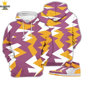 Shirt To Match Jordan 1 High OG Brotherhood - Design Streetwear Hiphop 90s - Brotherhood 1s Gifts Unisex Matching 3D Hoodie