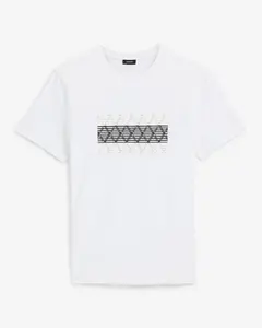 Express Abstract X Fence Logo Graphic T-Shirt