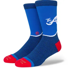 Atlanta Braves Stance Royal Blue MLB City Connect Crew Socks