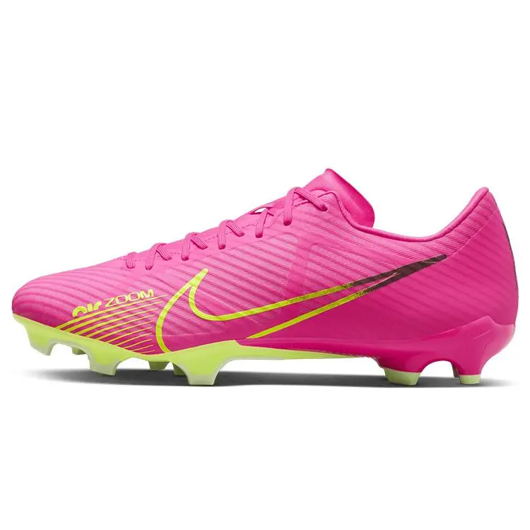 Nike Zoom Mercurial Vapor 15 Academy MG Luminous Pack Soccer Cleats Unisex Pink Blast Gridiron Volt DJ5631-605