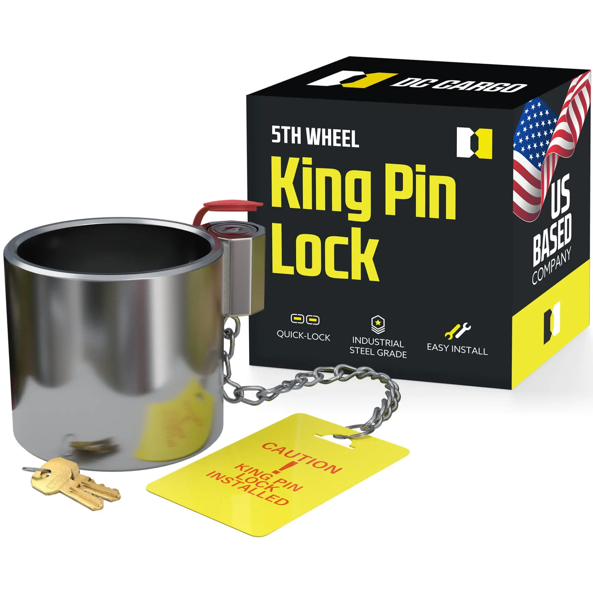 King Pin Lock with Key King Pin Lock with Key