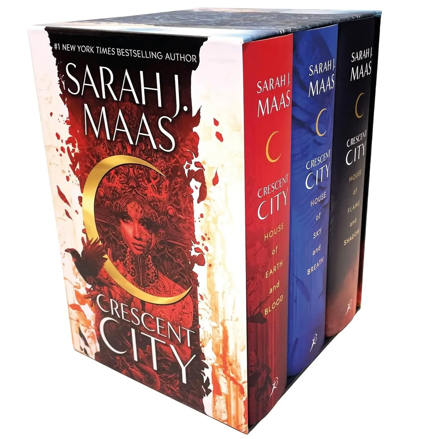Crescent City (3 book series): House of Earth and Blood - House of Sky and Breath - House of Flame and Shadow (Hardcover ) Fantasy Fiction