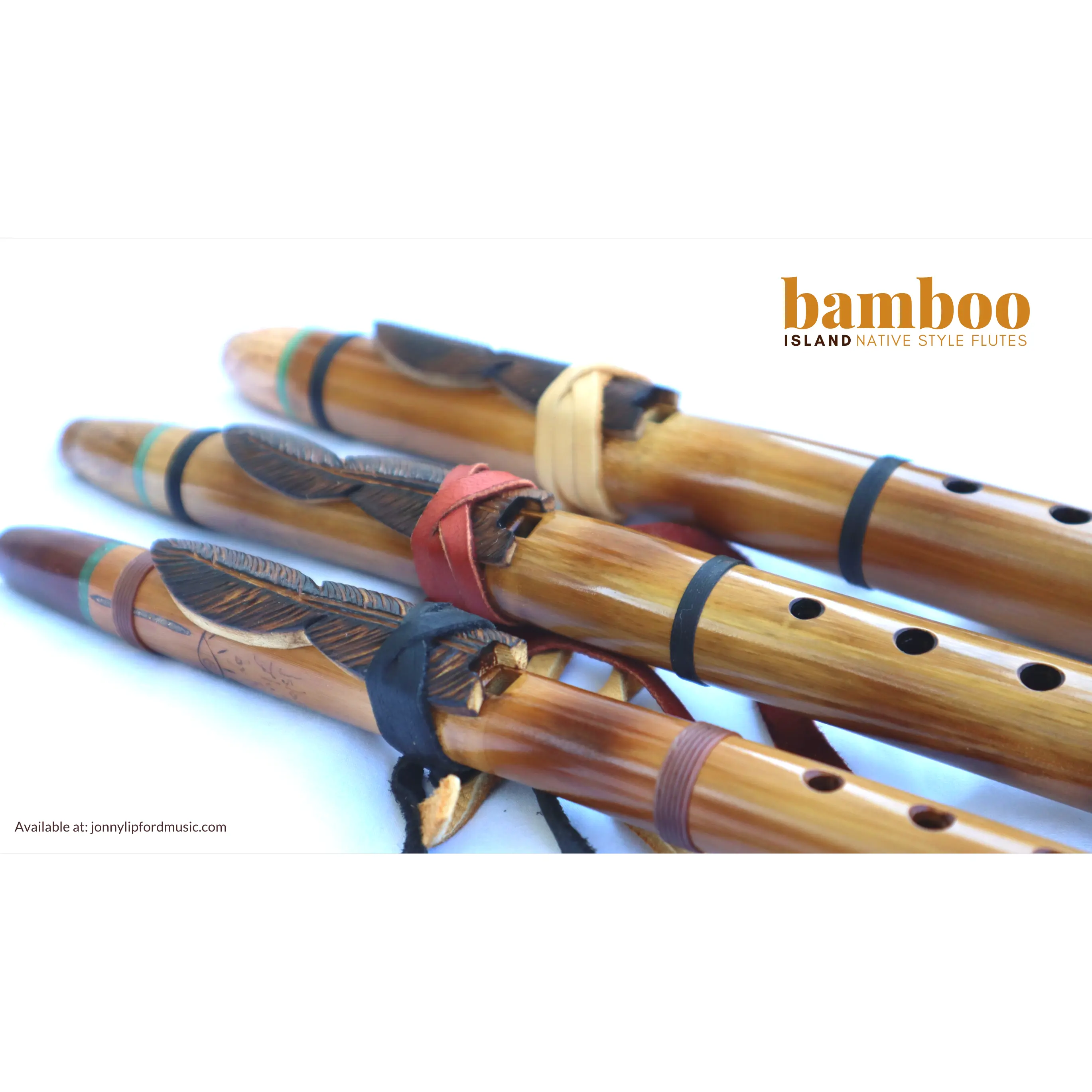 Island Flutes Bamboo Series [C5] Native American-Style Flute
