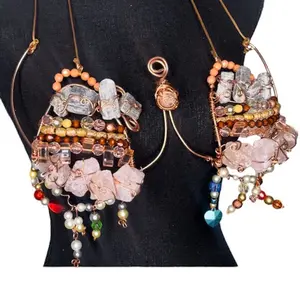 Custom Crystal Wire bra