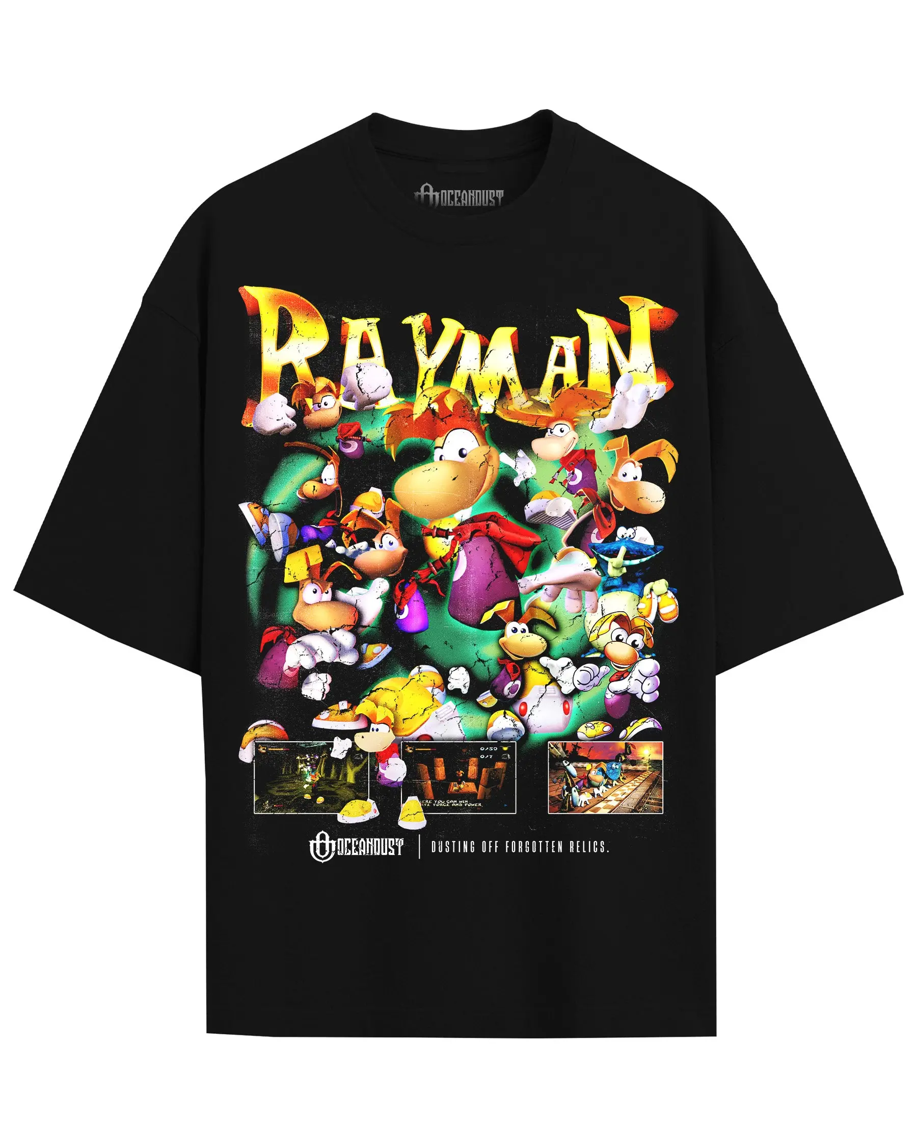 Video Games 'Rayman' T-Shirt For Men Women, For Fans Unisex Casual Cotton Streetwear Trendy
