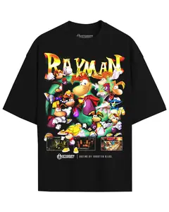 Video Games 'Rayman' T-Shirt For Men Women, For Fans Unisex Casual Cotton Streetwear Trendy