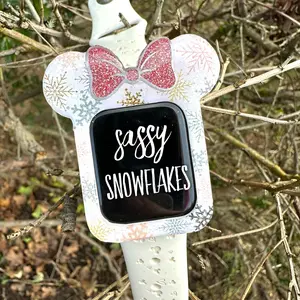 Sassy Snowflake Watch Covers