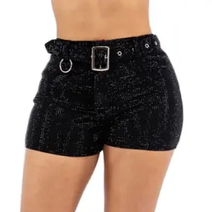 Belinda Belted Full Stone Shorts Womenwear