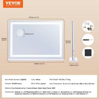 Non-Bluetooth Model【 80 x 55 cm】【Light Strip】