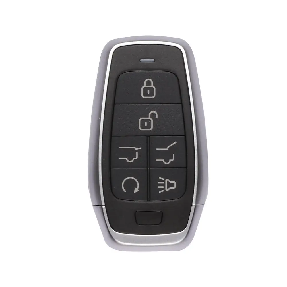 Autel MaxiIM IKEY IKEYAT6PRHG 6-Button Universal Smart Key Fob Shell, Car Key Accessory with Hatch Access, Hatch Glass Control, Remote Start Function