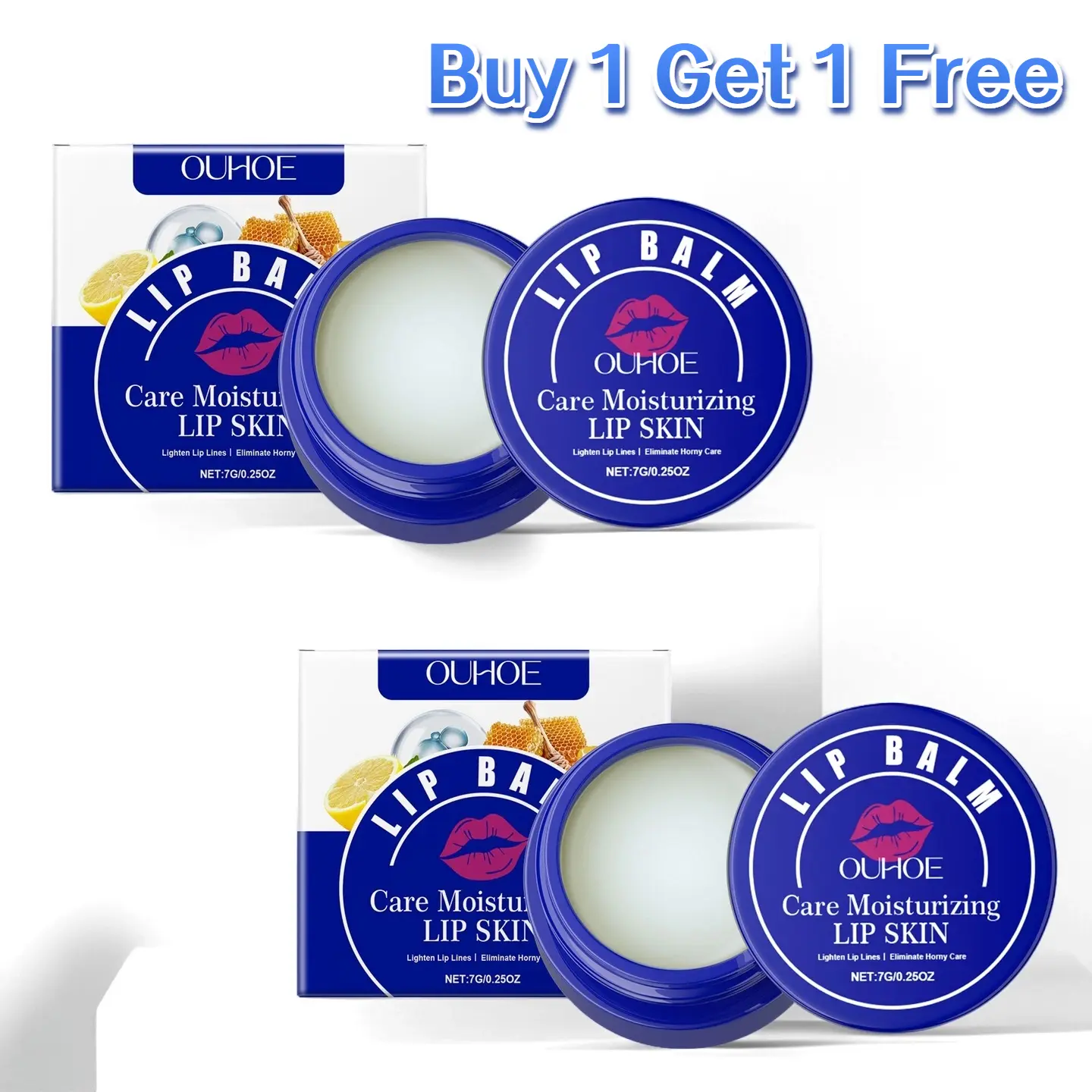 Lip Acne Balm Skin Care Natural Lip Acne Cream-Smooth Lip Color Corrector Balm