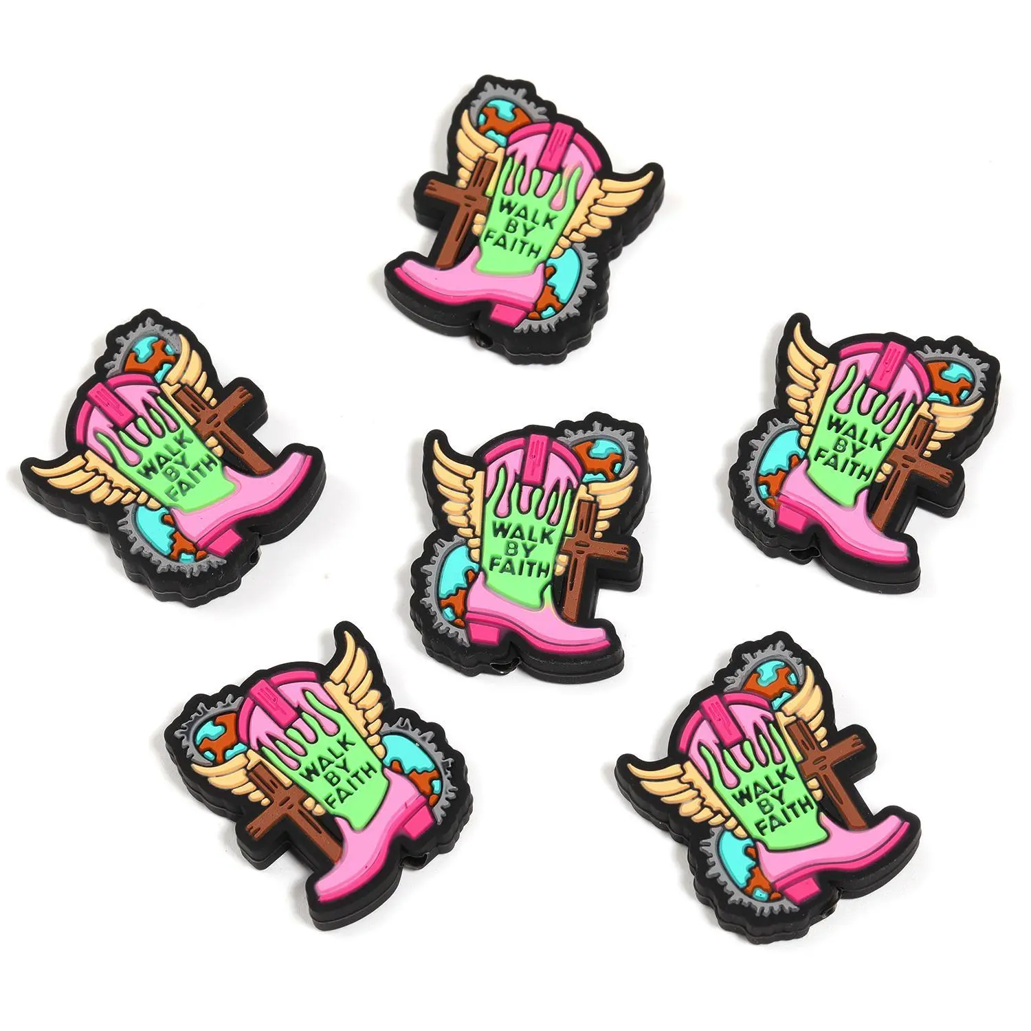 60.PZ390010/  Walk By Faith/10PCS