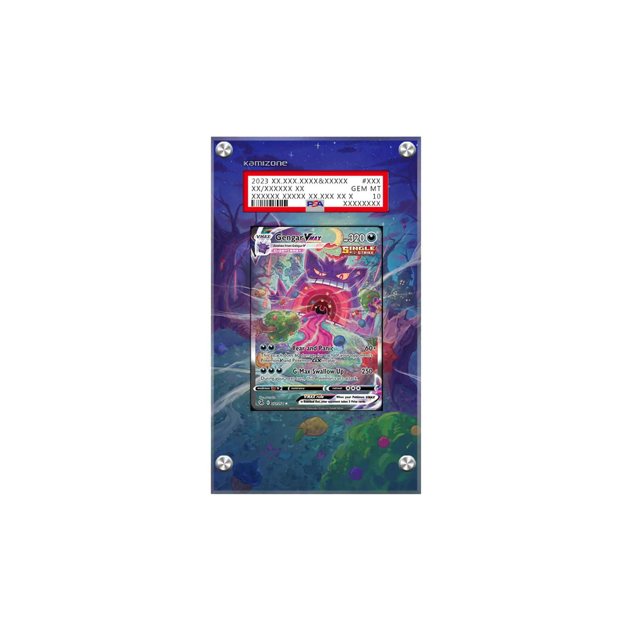 Gengar VMAX - Fusion Strike - PSA Card Case