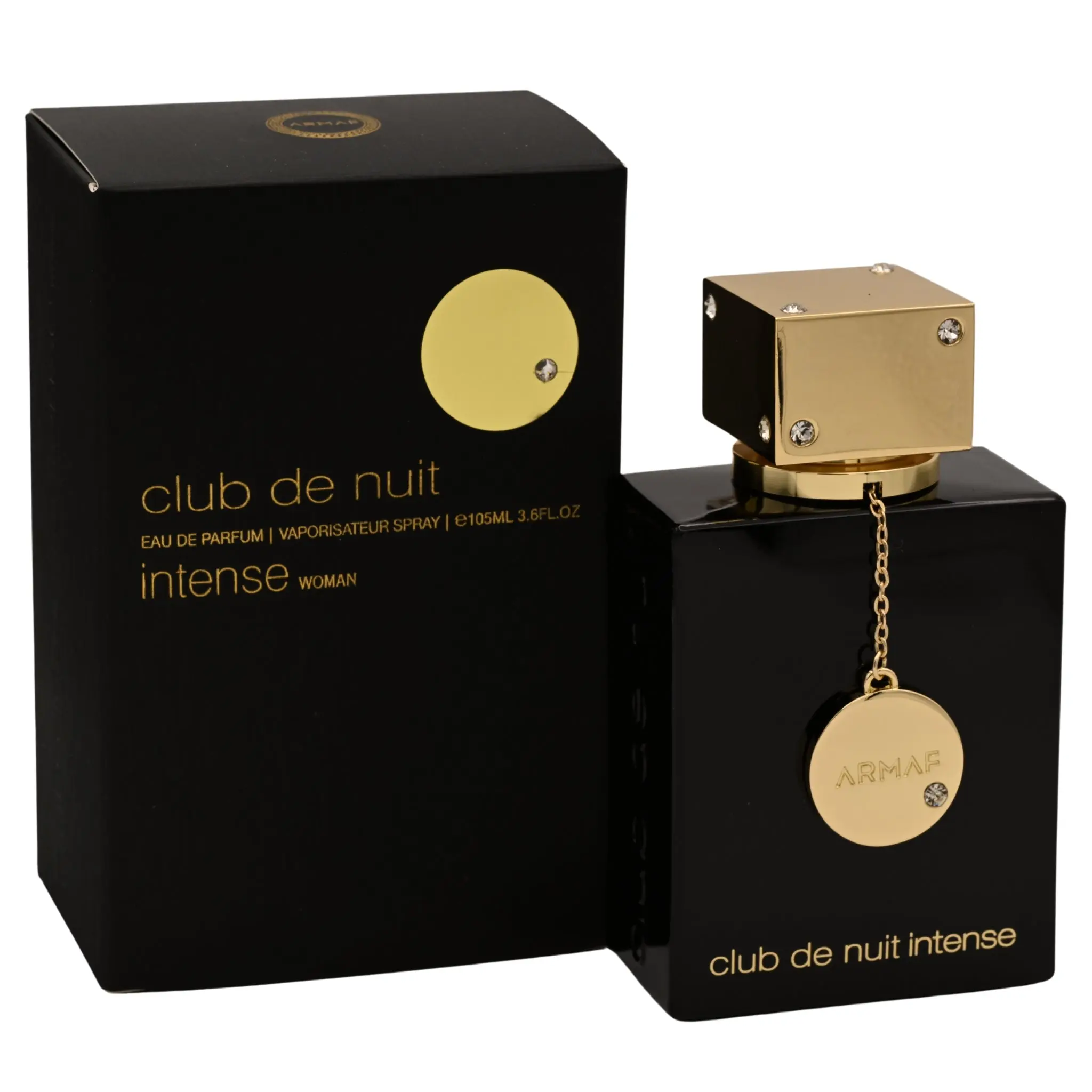 Armaf Women's Club de Nuit Intense EDP Perfume Fragrance - 3.6 oz, Rose Saffron Scent, New in Box, Women Perfumes, Floral Fragrance, Spicy, Signature Scent, 3.6 Fl Oz